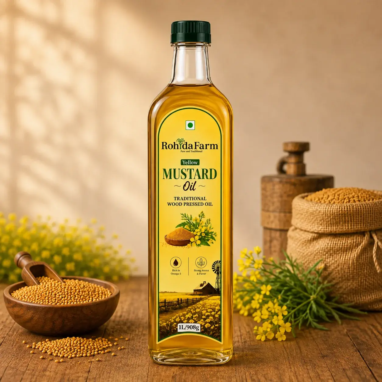Wood Pressed Oil